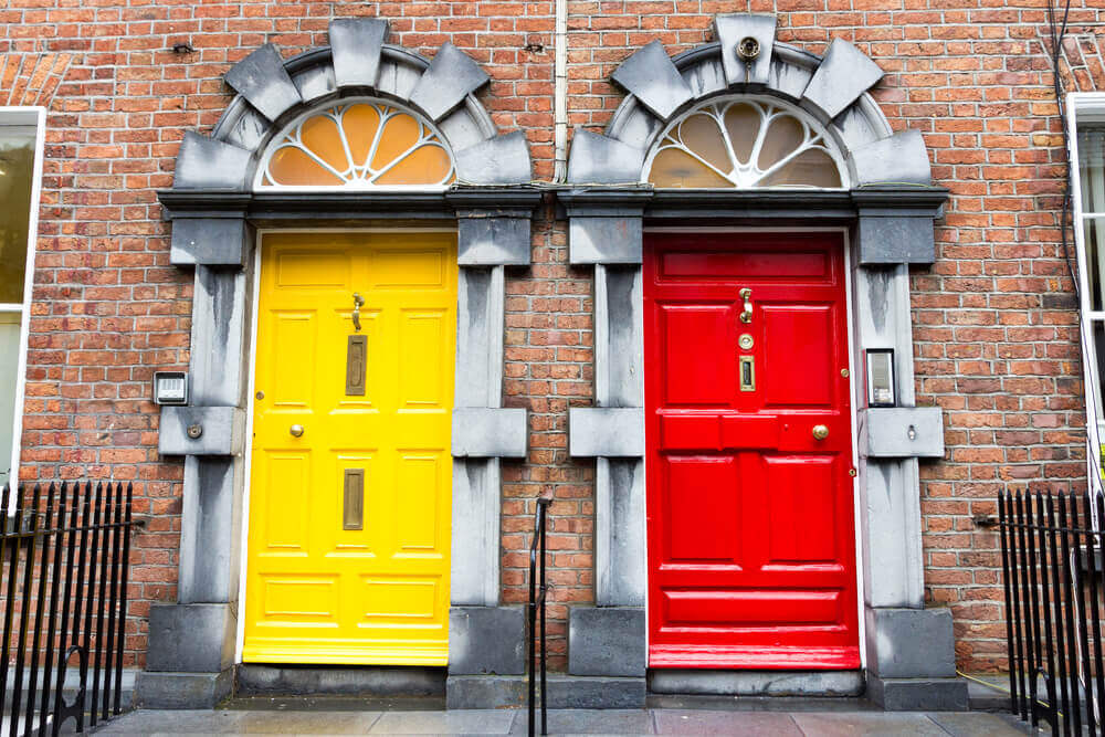 Цветни врати в Дъблин
